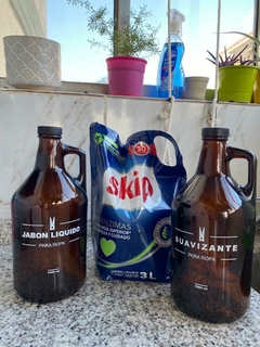 Set de botellón Jabón líquido + Suavizante - comprar online