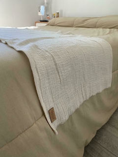 Pie de cama Gasa Crudo - Umalu Home & Deco