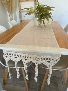 Camino de mesa flecos - Umalu Home & Deco
