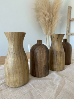 Florero nordico madera