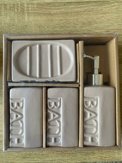 SET DE BAÑO CERAMICA - comprar online