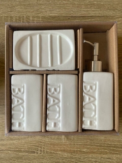 SET DE BAÑO CERAMICA - Umalu Home & Deco