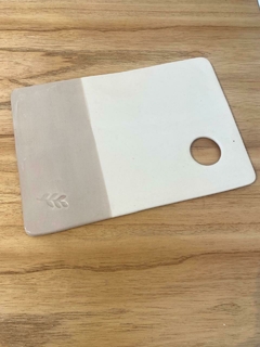 Tabla rectangular cerámica