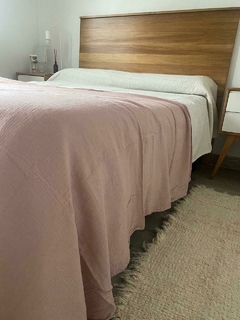 Pie de cama rosa - comprar online