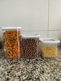 Set x3 frascos de plastico