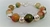 Pulsera de acero blanco y piedra natural ágata en internet