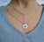Collar doble con ojo turco