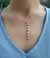 Collar con cristales colores 7 chakras