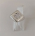 Anillo rombo Bulgari con cristal