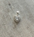 Dije corazon cristal y circones