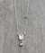 Collar con dije mariposa, con cristal de roca - comprar online