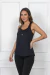 Musculosa Victoria Negra - Manive Sport