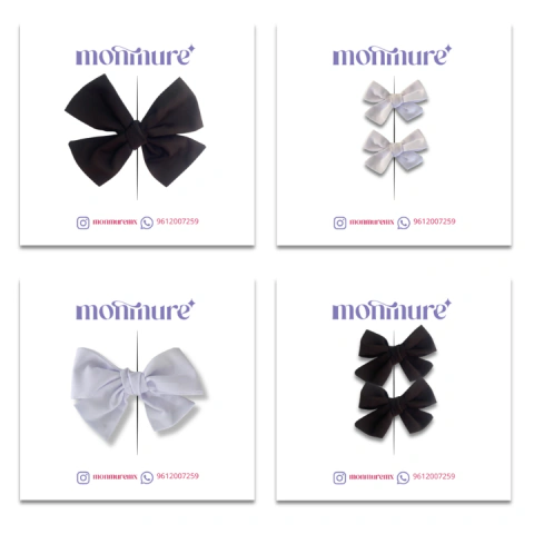 SET ESCOLAR BOWMIDI + MINIPIGTAILS