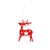ADORNITO ROJO RENO - comprar online