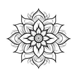 Mandalas - Flores que Brotam - Mandala & Cor
