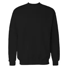 Buzo Algodón Frisado Negro