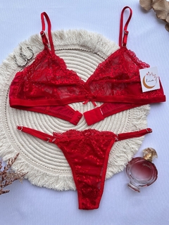 Conjunto Cleo Rojo (C-1010)