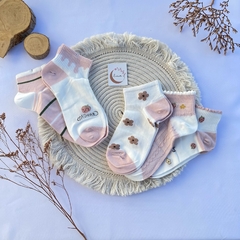 Medias soquetes amanecer ROSA (M40) - comprar online