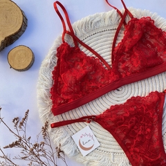 Conjunto Cata Rojo (C-700) en internet