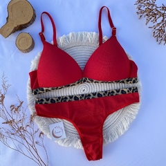 Conjunto Dina PRINT Rojo (C-3283) - comprar online