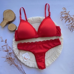 Conjunto Ines Rojo (C-744 MORLEY) - comprar online