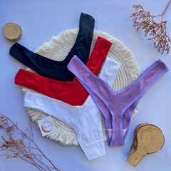 Packs x3 de less en V algodón (L115) - comprar online
