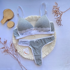 Conjunto Fiti Gris (C-3272) - comprar online