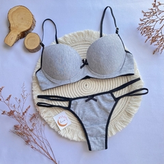 Conjunto Carola Gris (C-55) - comprar online