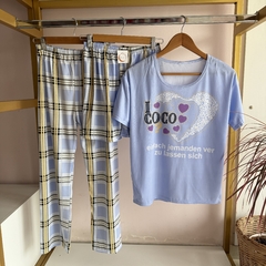 Pijama de 3 piezas Coco (C-3277) - comprar online
