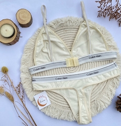 Conjunto CK Basico Hueso (C-3057) - comprar online