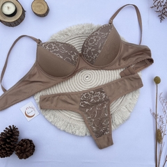 Conjunto Alexia Beige (C-851)