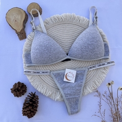 Conjunto CK Gris (C-3049)
