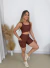 Conjunto de Short Milla 5 Bolsos - Bontempo Fit