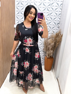 Vestido de tule/Veste PLUS SIZE - comprar online