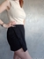 Pollera pantalón sastrero con botones forrados - comprar online