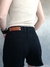 Short de jean negro desflecado