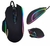 Mouse Gamer LED RGB de Alta Precisão e Ergonômico com 7 Botões e Superfície - khalau