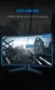 TUHUI-HD Monitor de computador curvo, tela de desktop do escritório, display LC na internet