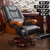 Cadeiras de couro com travesseiro, mesa elástica, cadeira para jogos, lounge, e