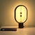 Mini Luz Equilibrada Magnética Lâmpada De Mesa Carregamento USB Suspenso Oval - khalau
