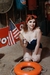 Maiô Vintage Pin-Up Navy - comprar online