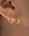 18k gold earrings