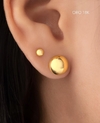 18k gold earrings