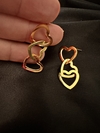heart earrings