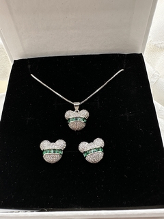 mickey set silver plated on internet
