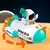 Brinquedo Foguete Astronauta Giratório 360° Luz Led Música - Edsori.com.br