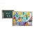 Imagem do Kit Lousa Infantil Dupla Face Quadro Branco Verde Letras Magnéticas Giz