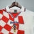 Camisa Croácia Reserva | 1998 | Versão Retrô Masculino - Branca e Vermelha na internet