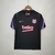 Camisa Barcelona Treino | 21/22 | Versão Torcedor Masculino - Preta e Rosa