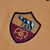 Camisa Manga Longa Roma Titular | 05/06 | Versão Retrô Masculino - Amarela - loja online